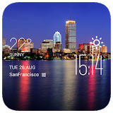 Boston Weather Widget/Clock icon