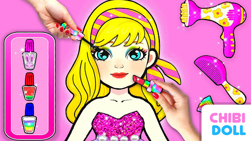 Chibi Dolls Games Dress Up screenshot