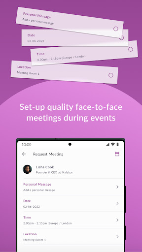 Sibec Fitness Industry Events Screen 3