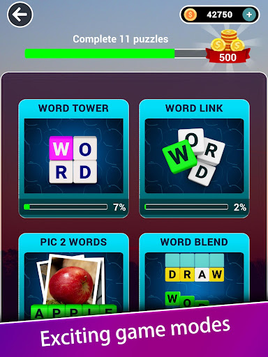 Word Games - 6 in 1 Word Puzzle Games