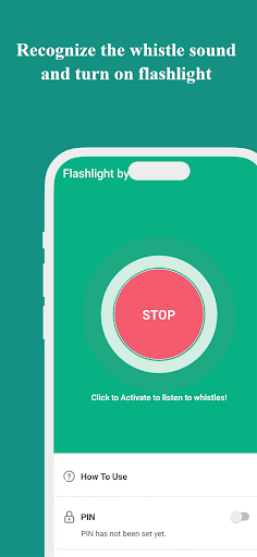 Screenshot of Flashlight by Whistle: Flash
