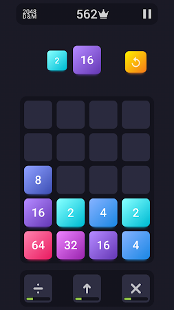Game screenshot 2048: Drop And Merge mod apk