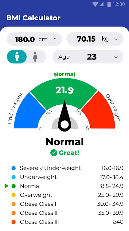 BMI Calculator - Ideal Weight - 1.0.13 - (Android)