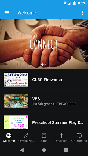 Android application GLBC screenshort