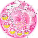 Pink Diamond Rose Theme icon