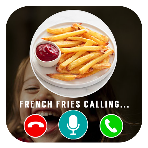 French Fries fake call prank logo