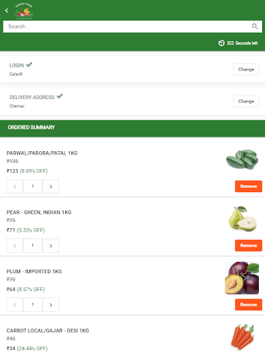 FreshFarm - Fruits and Vegetable