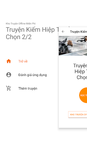 Truyện kiếm hiệp tuyển chọn - Screen 2