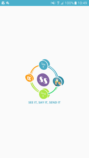 Android application See It Say It Send It screenshort