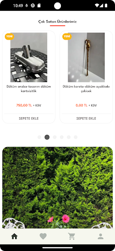 Android application Fatih Ural Döküm screenshort