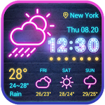 Cover Image of Descargar Sense Flip clock weather forecast 16.6.0.6271_50157 APK