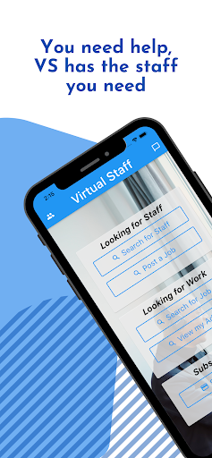 Android application Virtual Staff screenshort