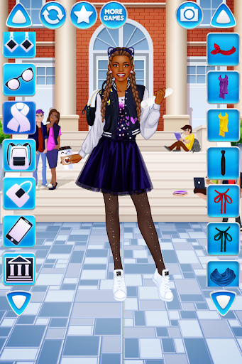 College Student Girl Dress Up  screenshots 3