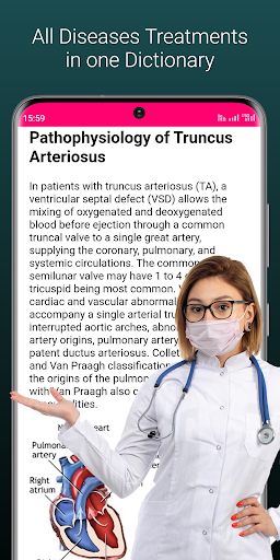 Android application Diseases Treatment Dictionary screenshort