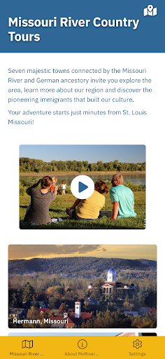 Android application Missouri River Country Tours screenshort