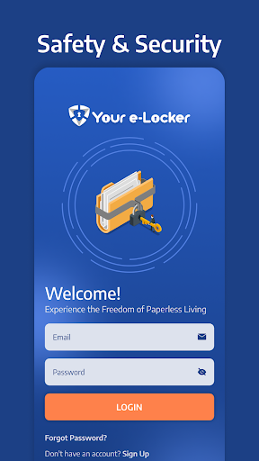 Your e-Locker Screen 2