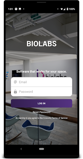 Android application Biolabs screenshort