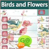 GO SMS Birds and Flowers Theme icon