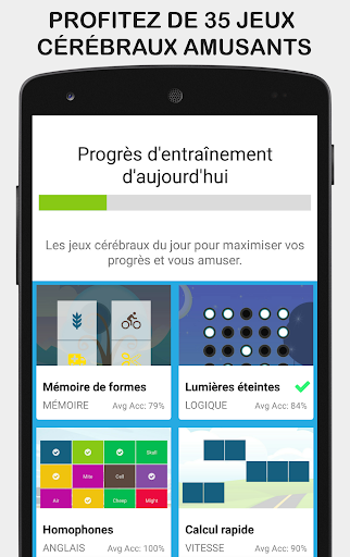 Aperçu de l'application