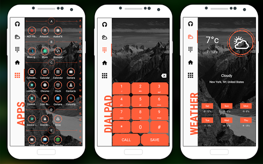 Strip Launcher - App lock Screen 2