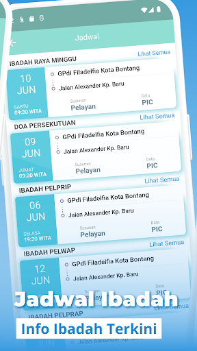 GPdI Filadelfia Bontang Screen 2