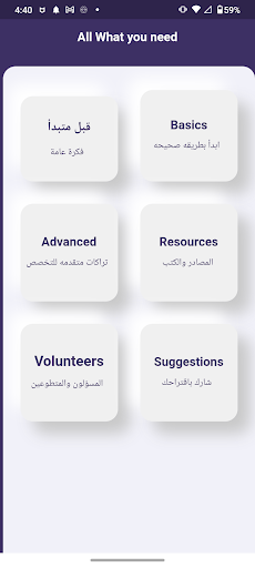 Android application prof Coder screenshort