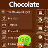 GO SMS Chocolate Theme icon
