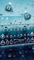 screenshot of Glass Water Drop Theme