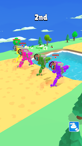 Android application Mech Champion: Pocket Race 3D screenshort