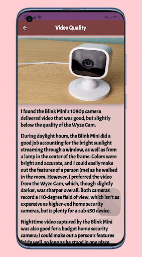 Mini Camera Wifi Guide Screen 3