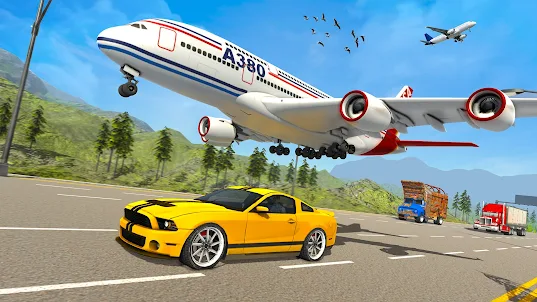 Real Flight Sim Airplane Games