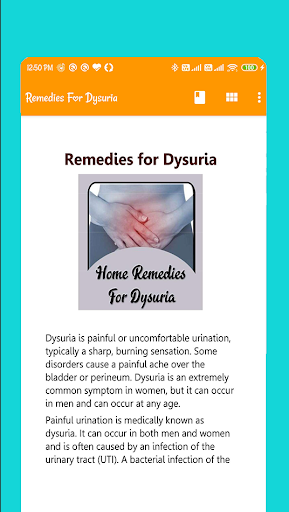 Remedies For Dysuria Screenshot 2 - AppWisp.com