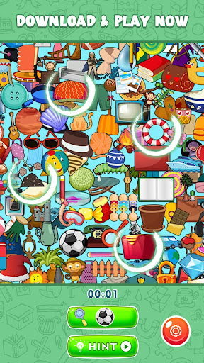 Unlock Find Tap Hidden Objects Screen 3