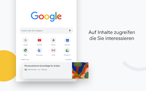 Google Chrome: Sicher surfen screenshot