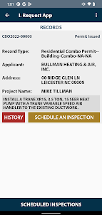 Buncombe Inspection Request
