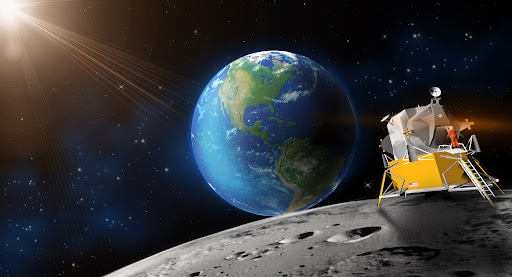 Android application VR Moon 360 Virtual Reality screenshort