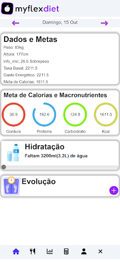 MyFlex Diet Screen 2