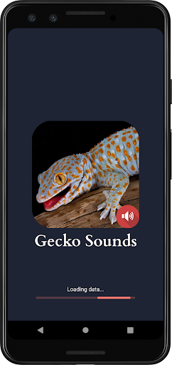 Android application Gecko Sounds screenshort