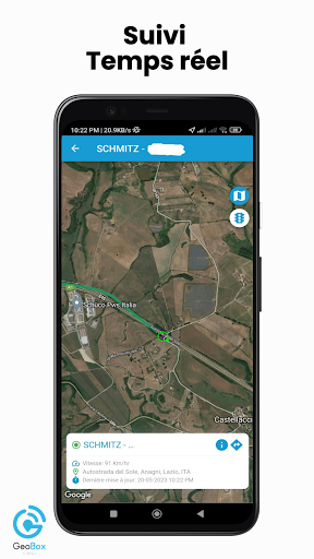 Geobox Telematics Screen 3