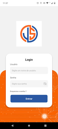Android application Js Rastreamento Veicular screenshort
