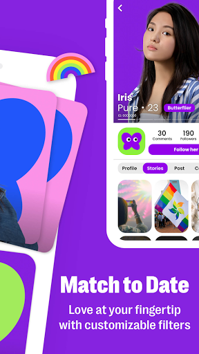 Butterfly - Lesbian Dating, Fo Screen 2
