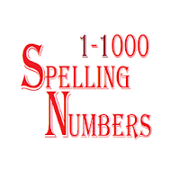 Spelling Numbers - 1 to 1000