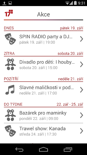 Řepy v mobilu Screen 2