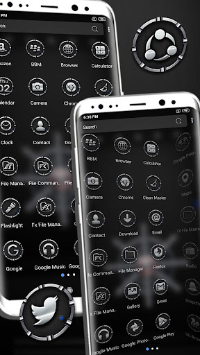 Metal Vault Launcher Themes Screen 3