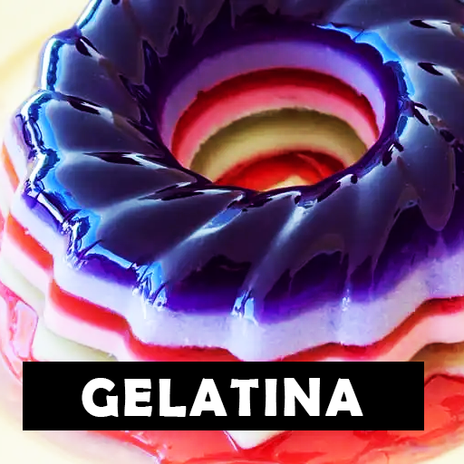 Receitas com gelatina logo