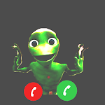 Cover Image of Скачать симулятор звонков зеленый инопланетянин 2021  APK