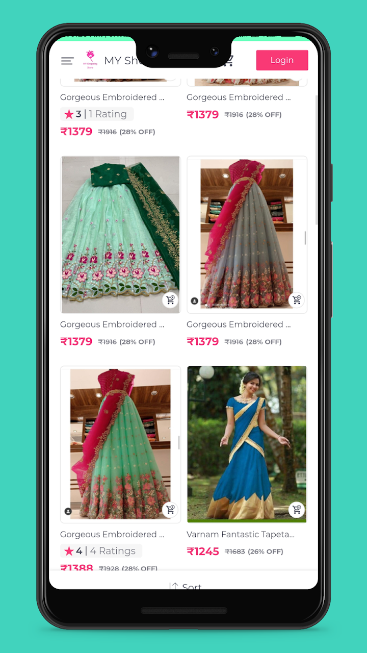 Lehenga Choli Shopping App