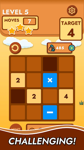 Number Crunch Tiles - Puzzles Screen 2