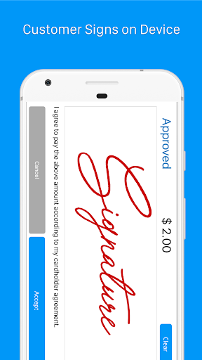 CU Pay Mobile Merchant Screen 3
