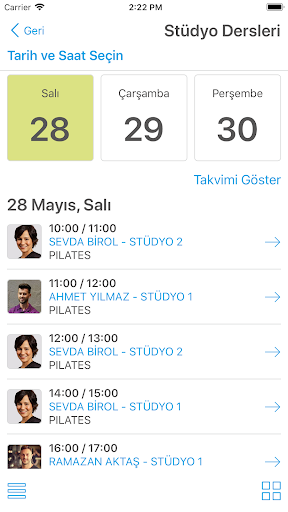 SPORMACK Screen 3